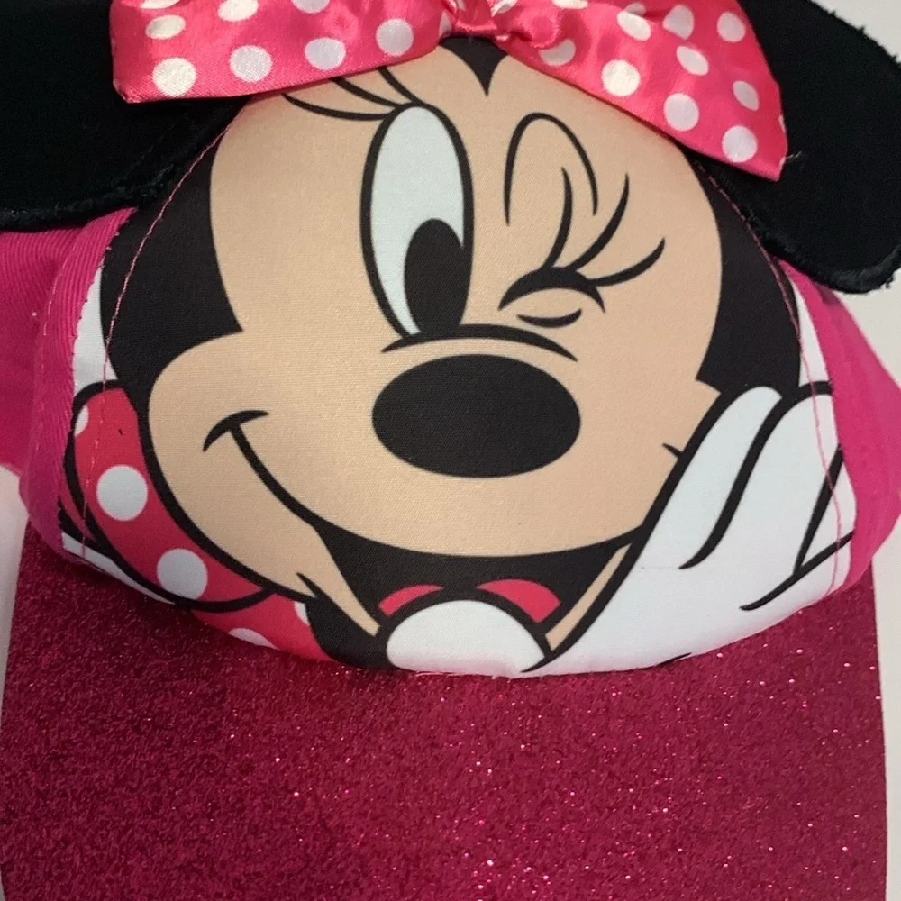 DISNEYS MINNIE MOUSE BASEBALL HAT NWTS